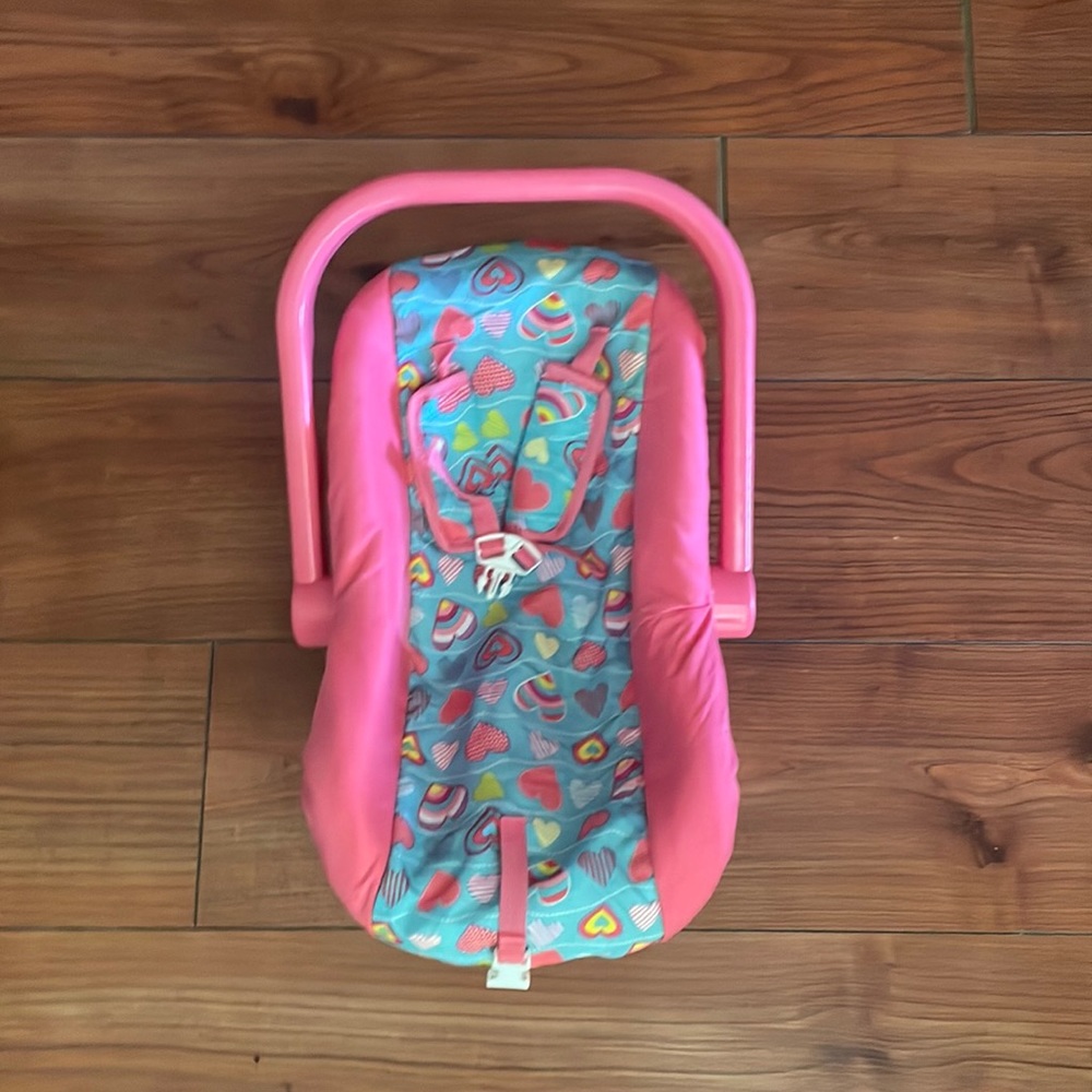 Baby doll carrier.